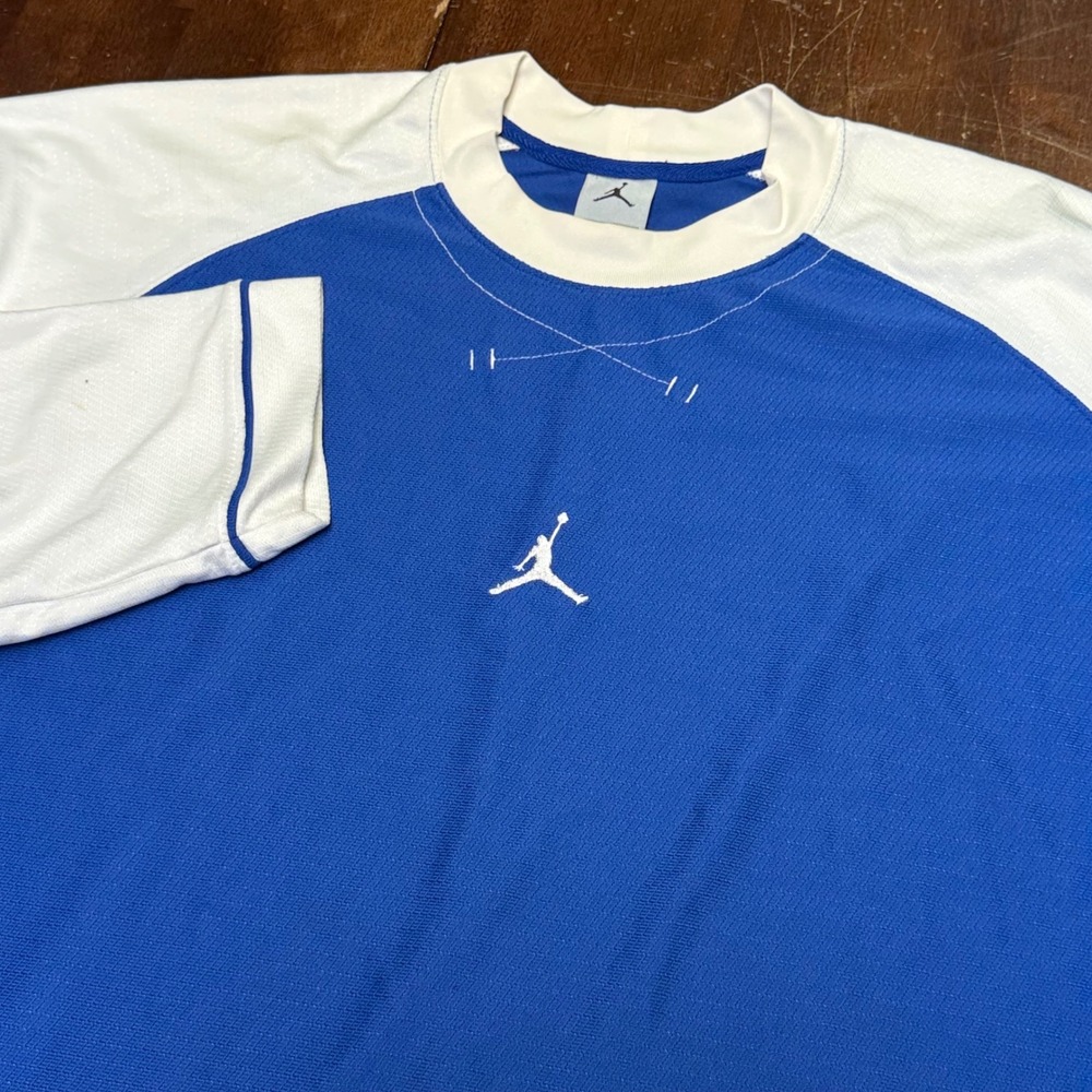 Jordan Brand Long Sleeve Jersey Mens XXL Raglan Jumpman Warmup Shooting Shirt